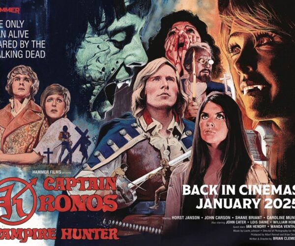 Hammer Film’s first ever 4K restoration, Captain Kronos Vampire Hunter, is released at UK cinemas!